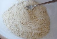 Crumbled mixture for shortcrust pastry