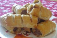 Cooked sausage rolls
