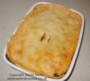 Steak and Mushroom Pie