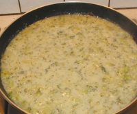 Heating the soup