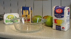 Apple crumble ingredients