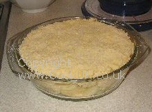 Apple crumble