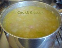 Cooking the soup