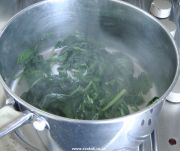 Wilted spinach