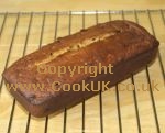 Cooked banana bread
