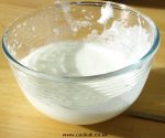 Whisked egg whites