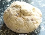 Cake mixture uncooked