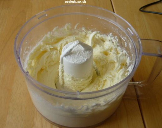 Butter icing mix for cupcakes