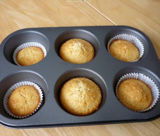 Cup Cakes in a muffin tray