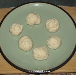 Dumpling dough balls