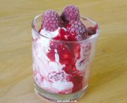 Eton Mess with raspberries