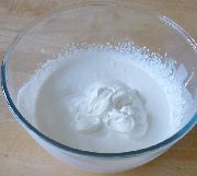 Whipped cream