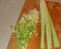 Chopped leeks