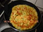 Spanish Omelette ingredients. Click picture to enlarge it.