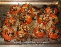 Roasted Tomatoes. Click picture to enlarge.