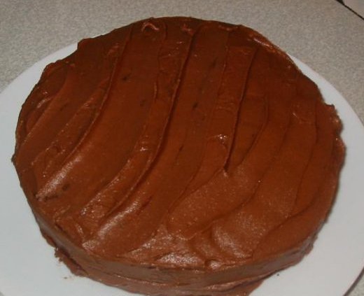 Iced Chocolate Cake