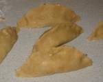 Uncooked Cornish Pasty. Click picture to enlarge. Copyright David Marks