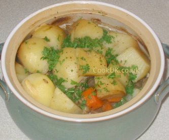 Irish Stew ina bowl
