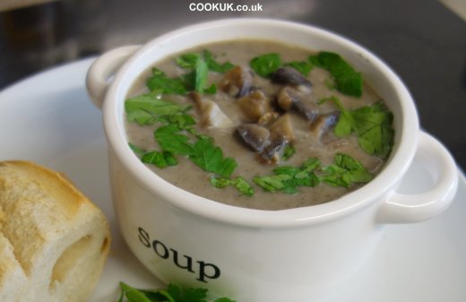 Homemade Mushroom Soup