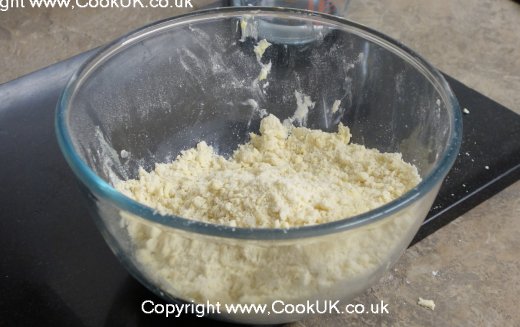 Crumble topping mixture