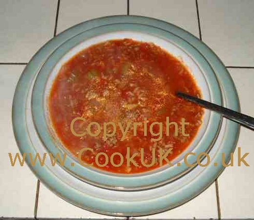 Beef and Tomato Soup