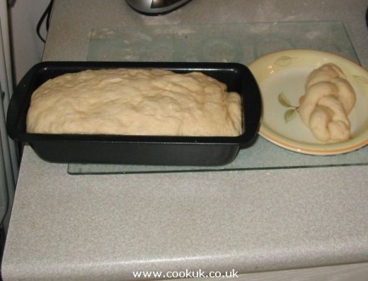 Dough ready for baking