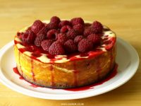 The baked cheesecake