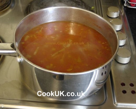 Cooking Moroccan Chickpea Soup