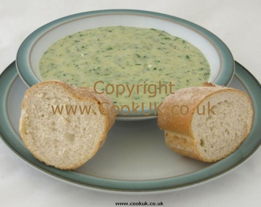 Courgette and Cheese Soup