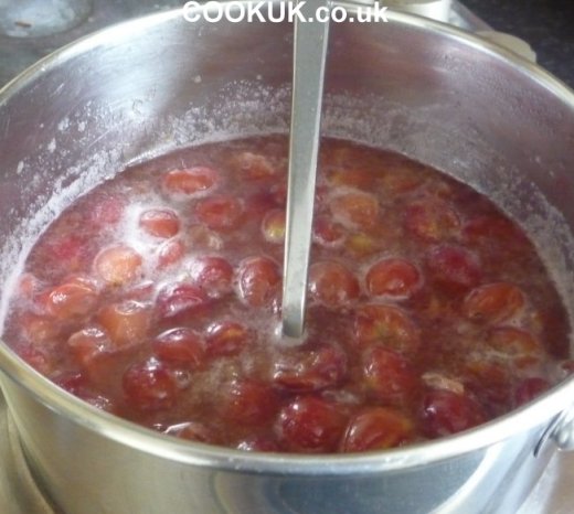 Cooking gooseberries