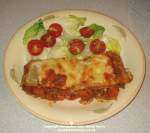 Lasagne. Click picture to enlarge.