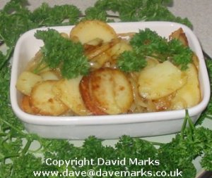 Lyonaise potatoes