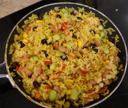 Golden Vegetable Rice