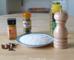Ingredients for Kashmiri Rice