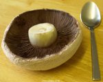 Open cup mushroom