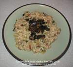 Roasted Mushroom Risotto. Click picture to enlarge.