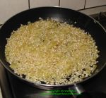 Cooking risotto rice