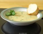 Roast garlic soup