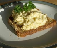 First recipe scrambled eggs