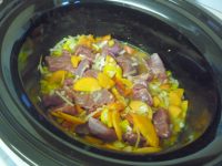Slow cooker lamb and barley casserole