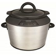 Morphy Richards Morphy Richards 48696 Round Slow Cooker 3.5L Stainless Steel NEW 
