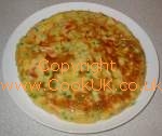 Spanish Omelette on a plate