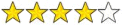4 star star rating