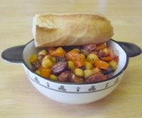 Cooked Andalusian Bean and Chorizo