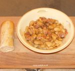 Butter beans and bacon tapa picture