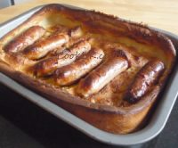 Cooked toad in the hole