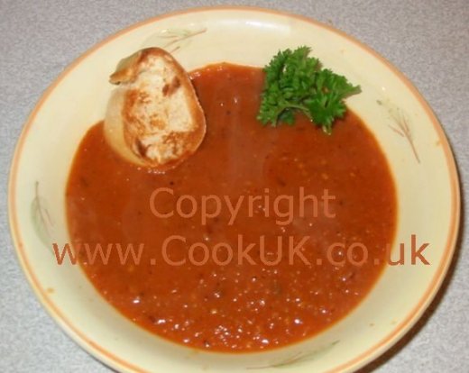 Tomato Soup Homemade