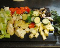 Prepared vegetables
